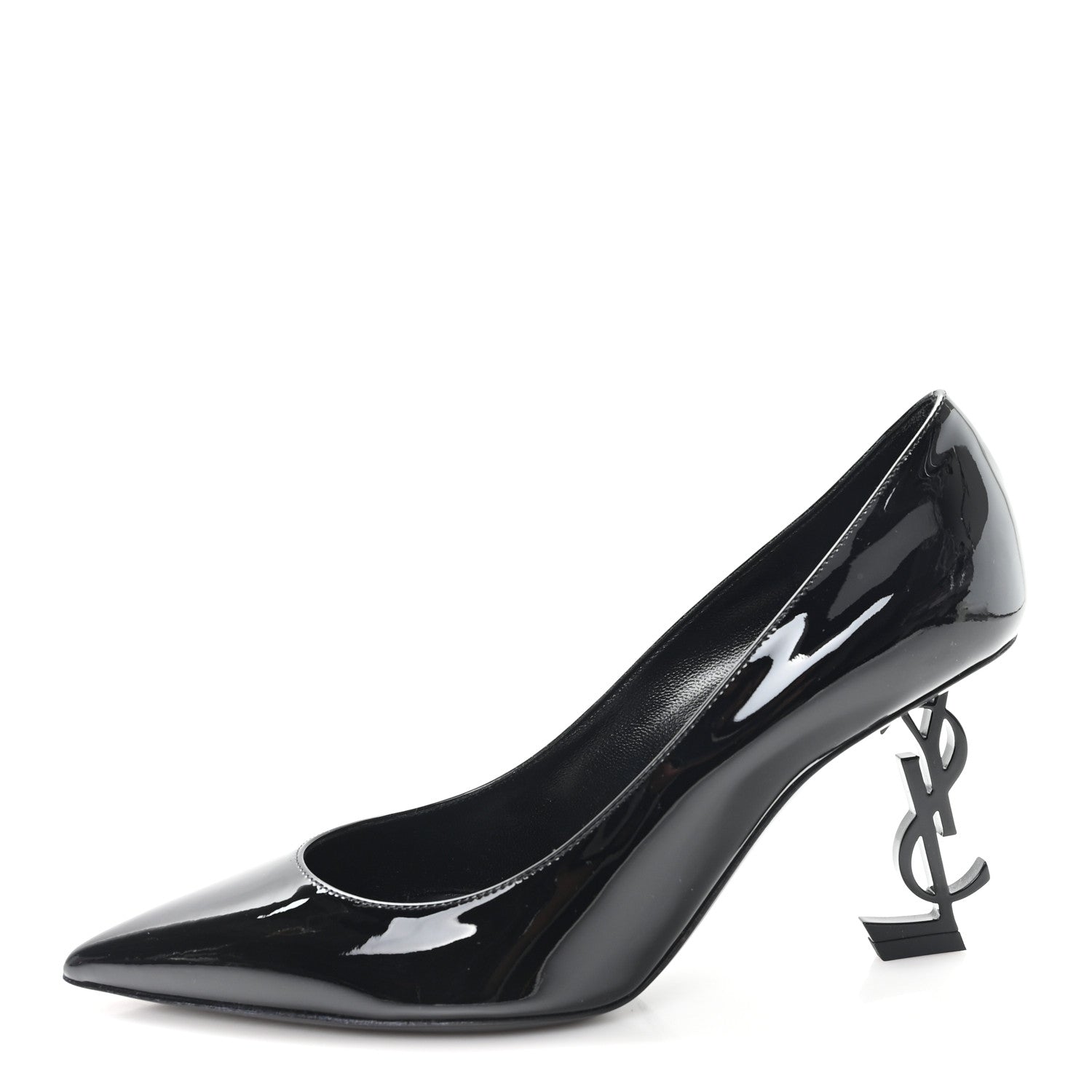 Saint Laurent Patent Opyum 85 Pumps 36.5 Black 1 of 9