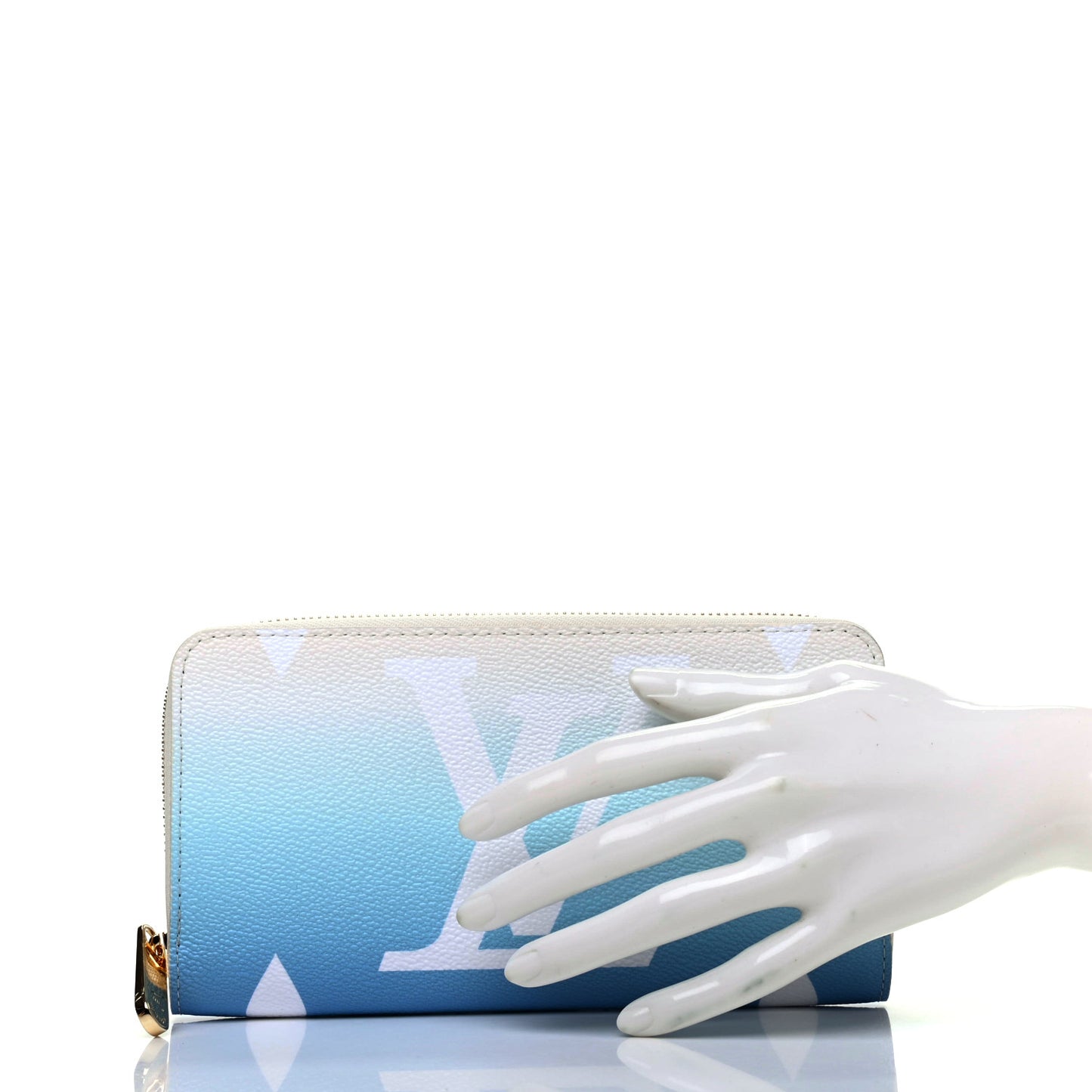 Monogram Giant By The Pool Zippy Wallet Blue
