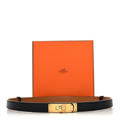 Hermes Epsom Kelly Belt Black 4 of 4