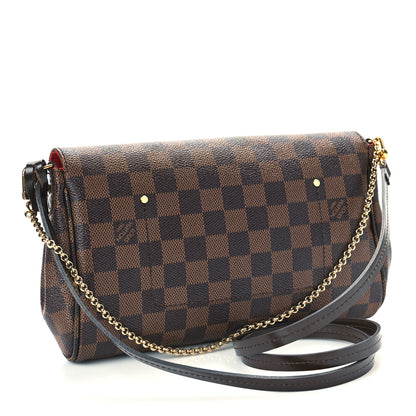 Louis Vuitton Damier Ebene Favorite MM 3 of 9
