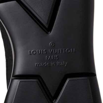 Louis Vuitton Knit Damier Fastlane Sneakers 10.5 Graphite 8 of 11