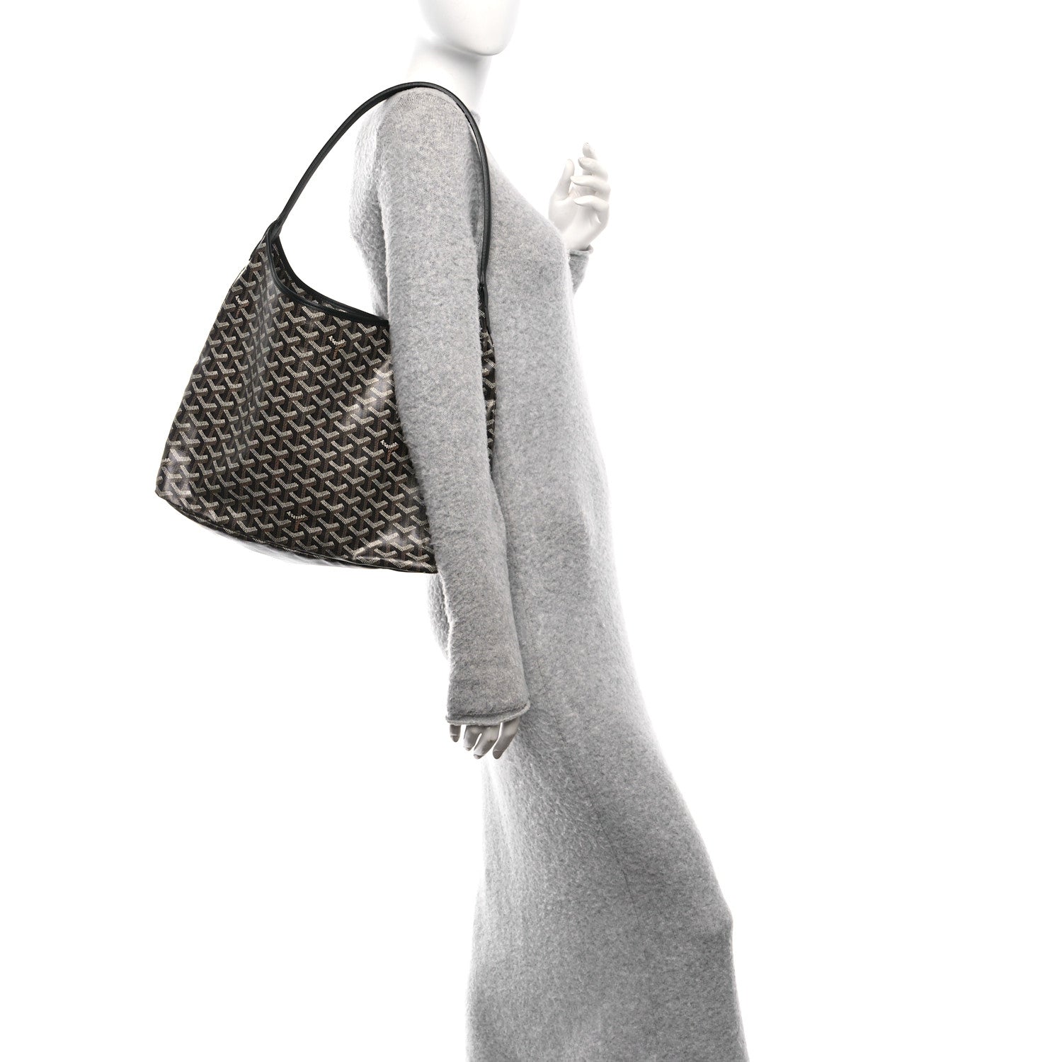 Goyard Goyardine Boheme Hobo Black 2 of 11