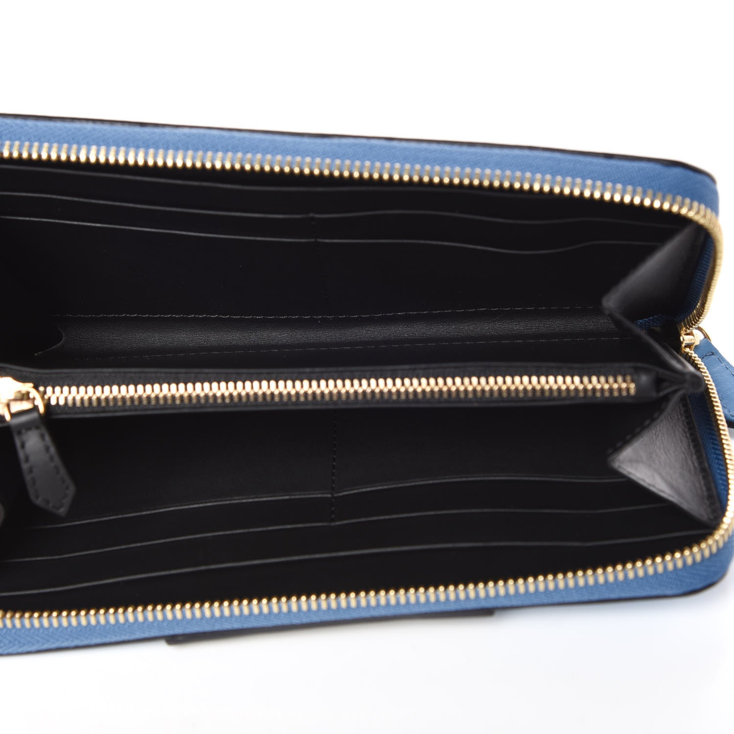 Givenchy Calfskin Antigona Continental Zip Around Wallet Blue 5 of 9