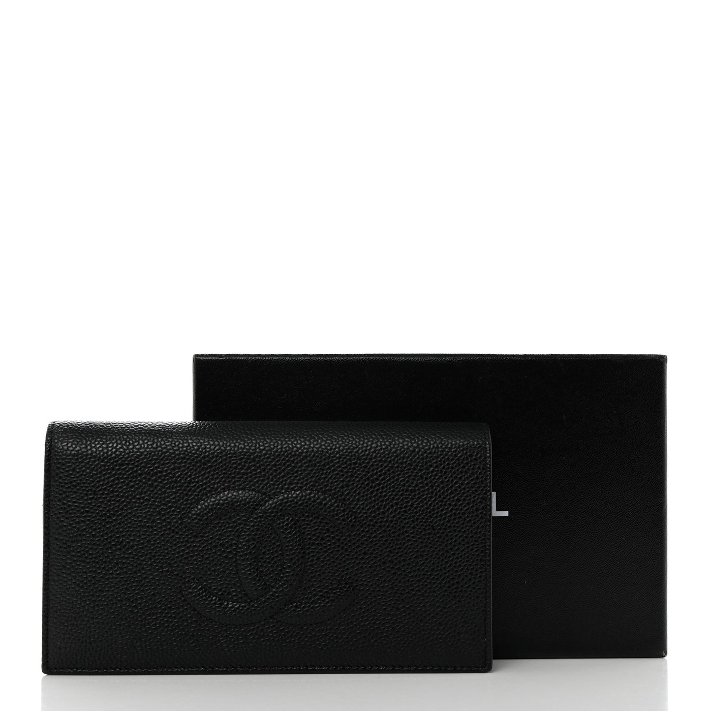 Caviar Timeless CC Yen Wallet Black