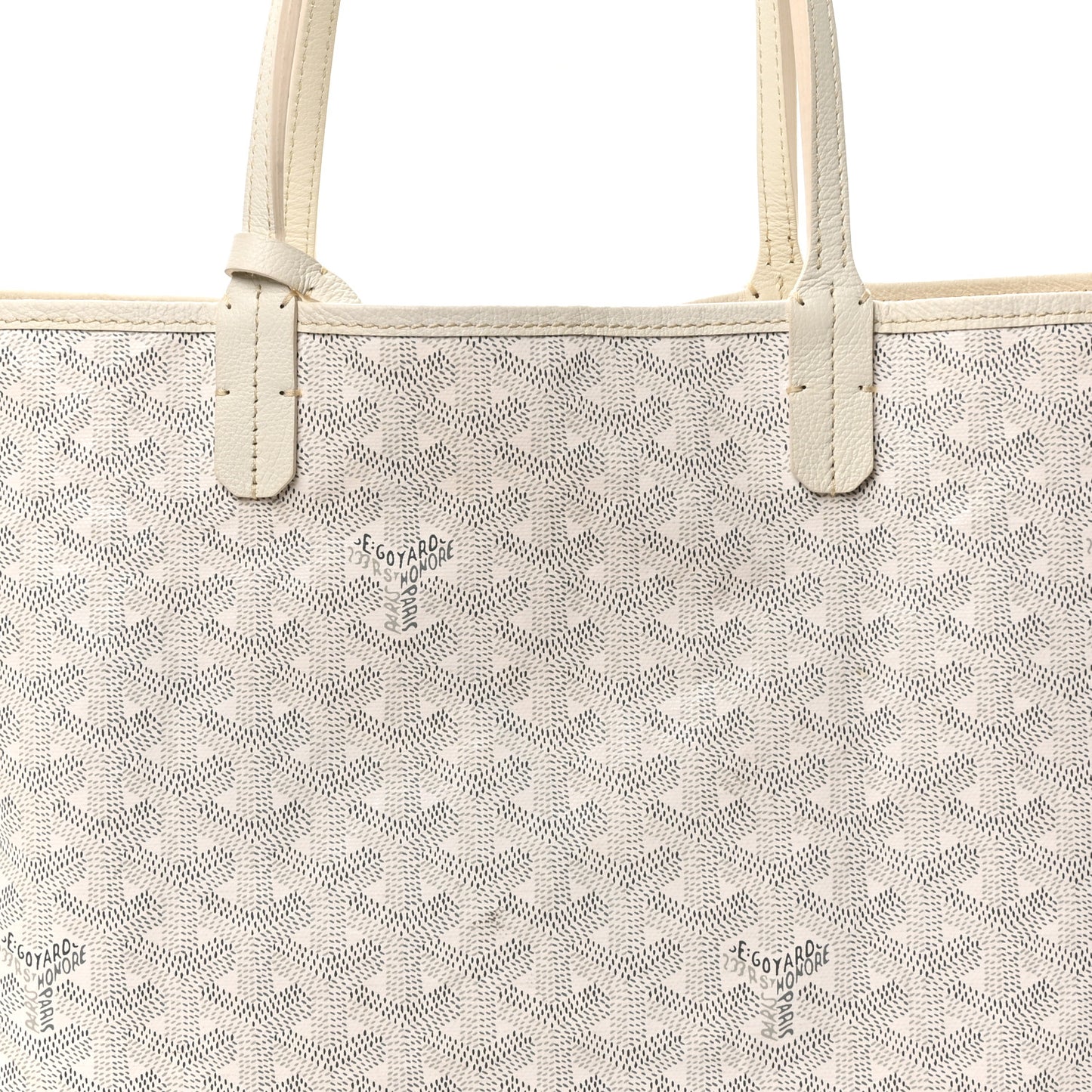 Goyardine Saint Louis PM White