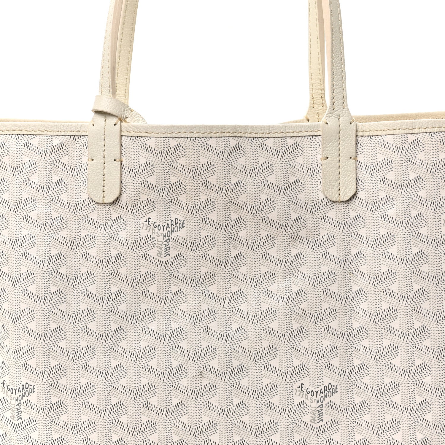 Goyard Goyardine Saint Louis PM White 9 of 11
