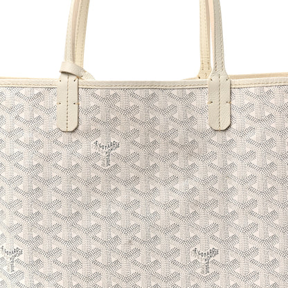 Goyard Goyardine Saint Louis PM White 9 of 11
