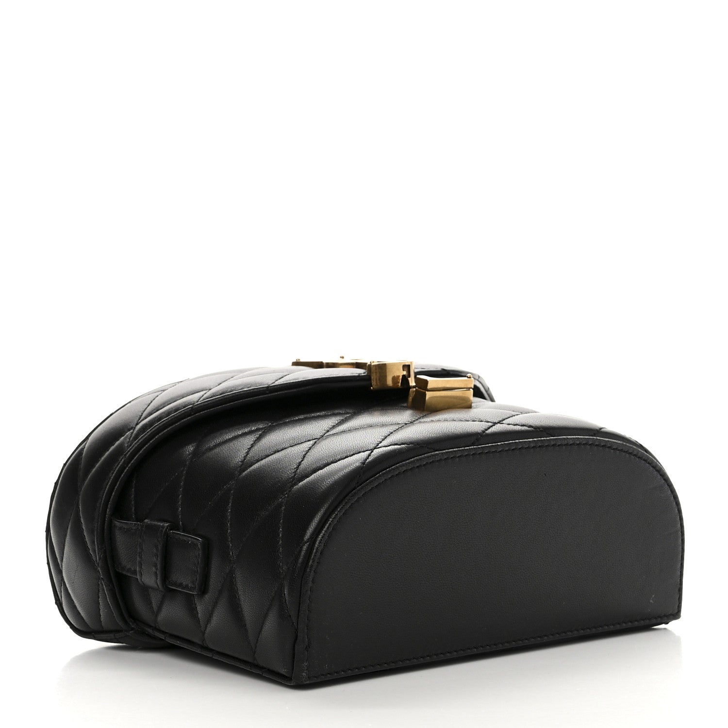Saint Laurent Lambskin Matelasse Monogram June Box Bag Black 4 of 11