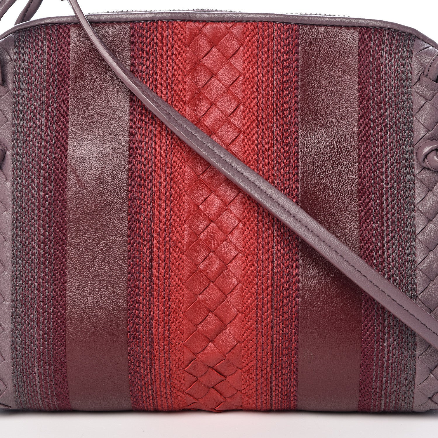Bottega Veneta Nappa Intrecciato Embroidered Nodini Crossbody Messenger Multicolor 8 of 14