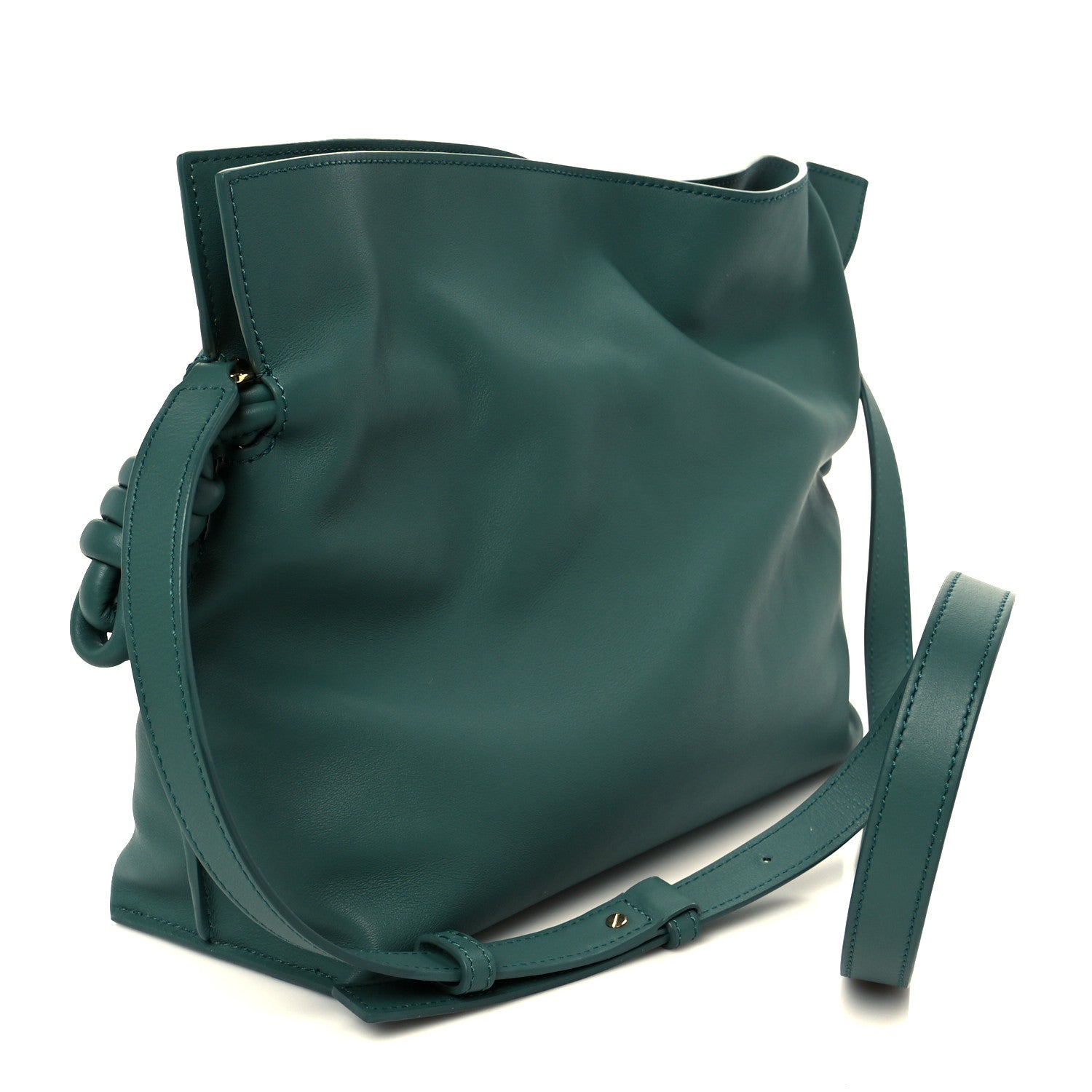 Loewe Nappa Medium Flamenco Knot Bag Vetiver 3 of 10