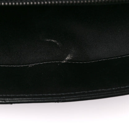 Saint Laurent Calfskin Y Quilted Monogram Monochrome Medium Loulou Chain Satchel Black 12 of 12