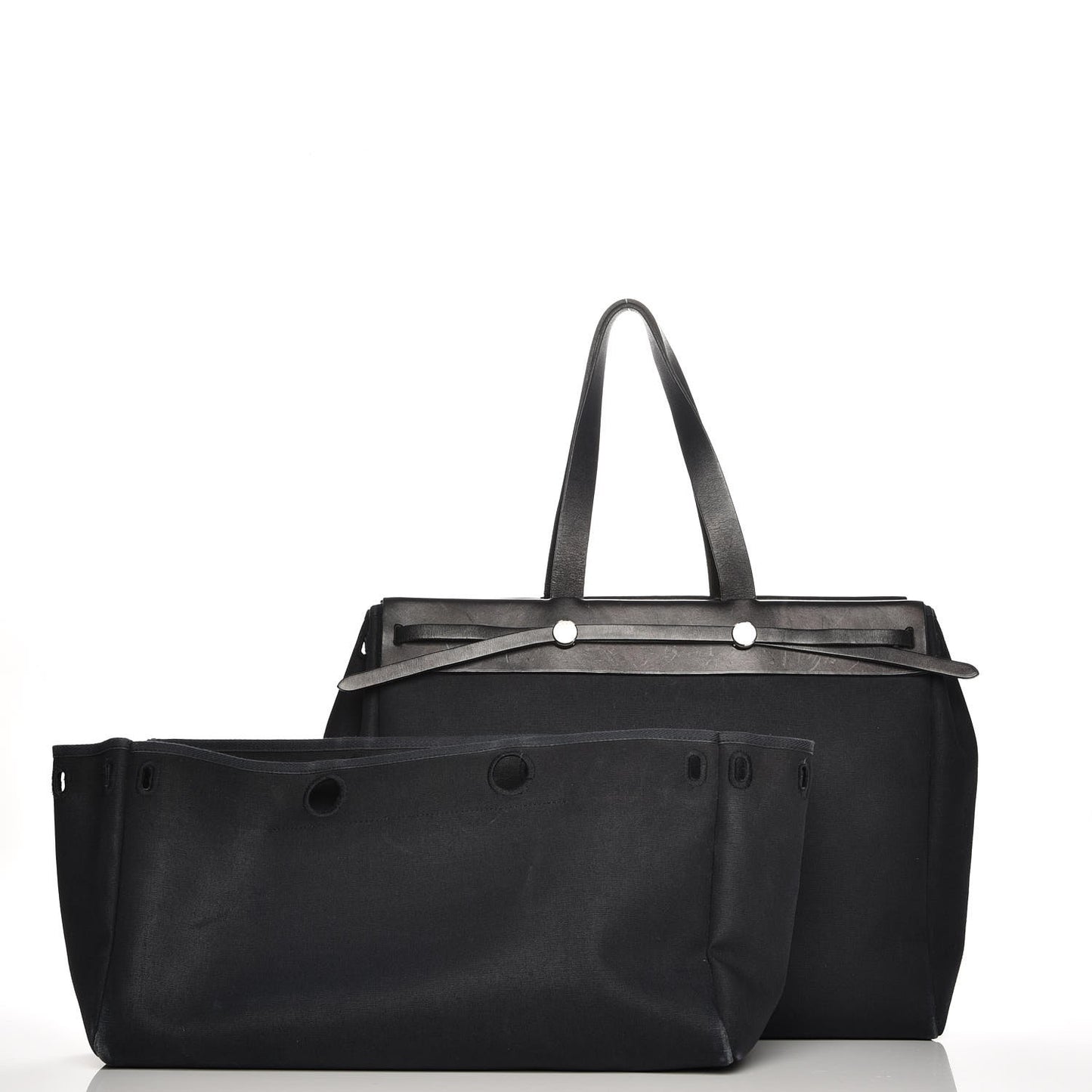 Toile Vache Hunter Herbag Cabas MM Black
