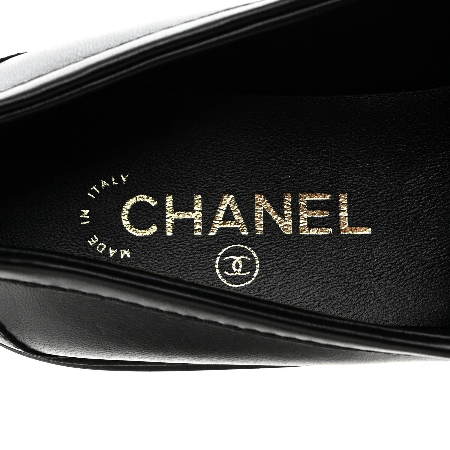 Chanel Lambskin Quilted CC Turnlock Loafers 41 Black 6 of 9