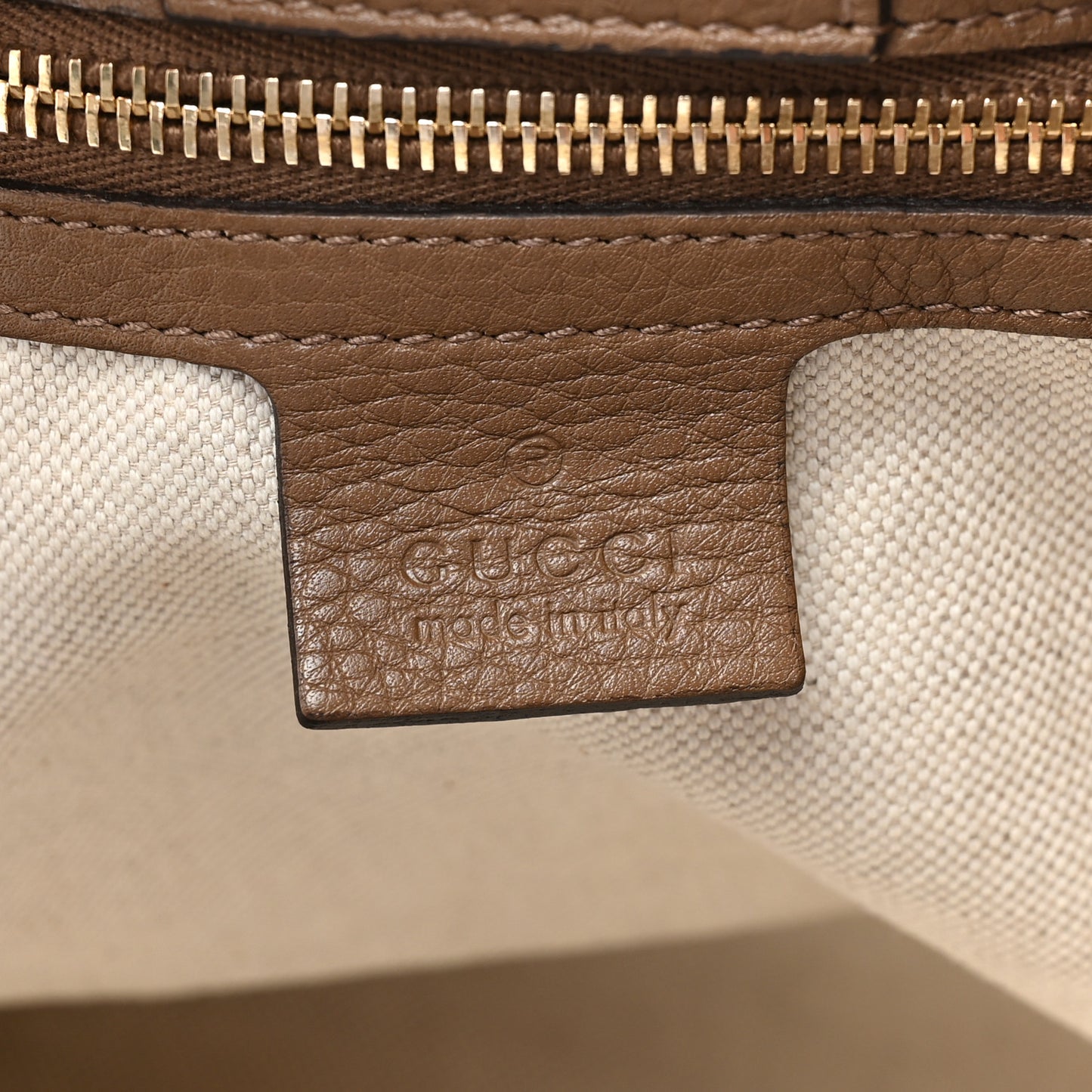 Pebbled Calfskin Medium Bamboo Shopper Tote Acero