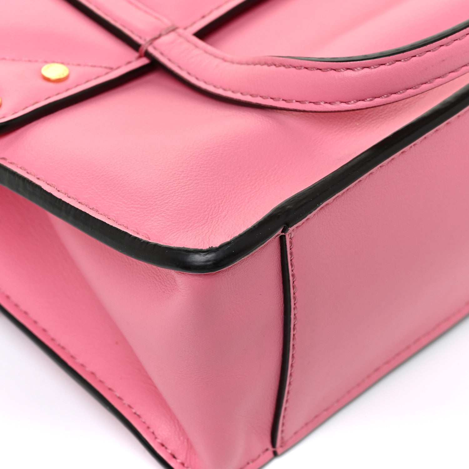 Fendi Vitello Grace Matte Small Flip Tote Pink 16 of 18