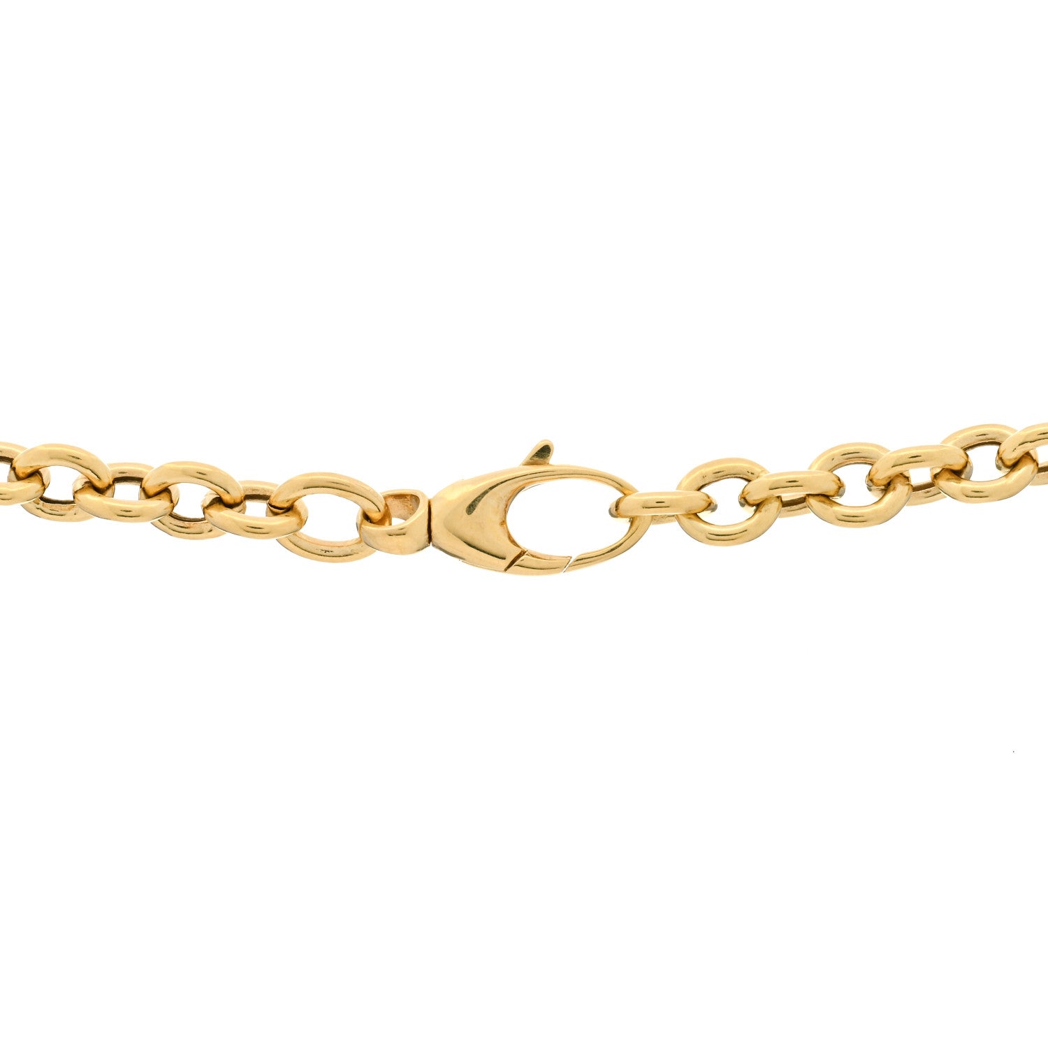 Gucci 18K Yellow Gold Horsebit Pendant Necklace 3 of 3
