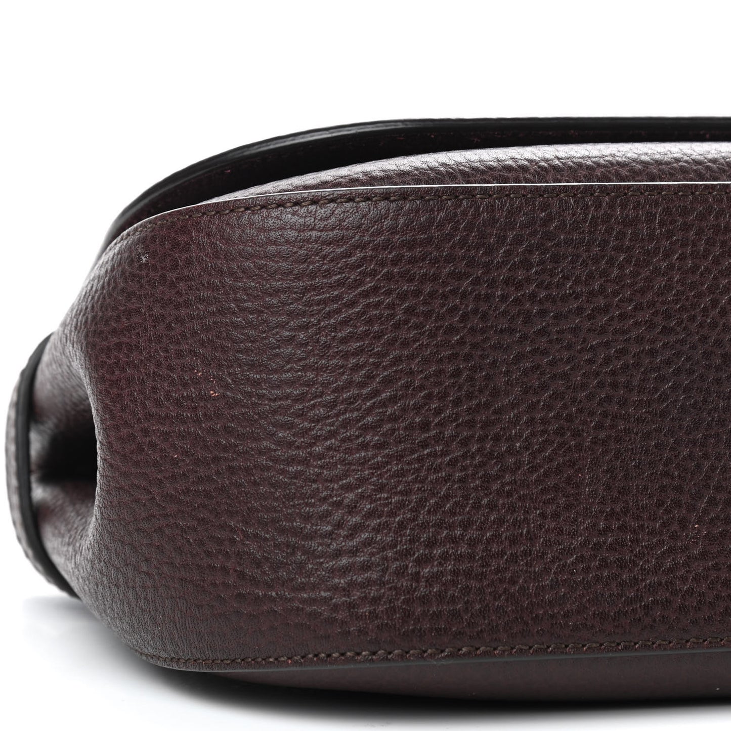 Small Classic Grain Amberley Satchel Oxblood