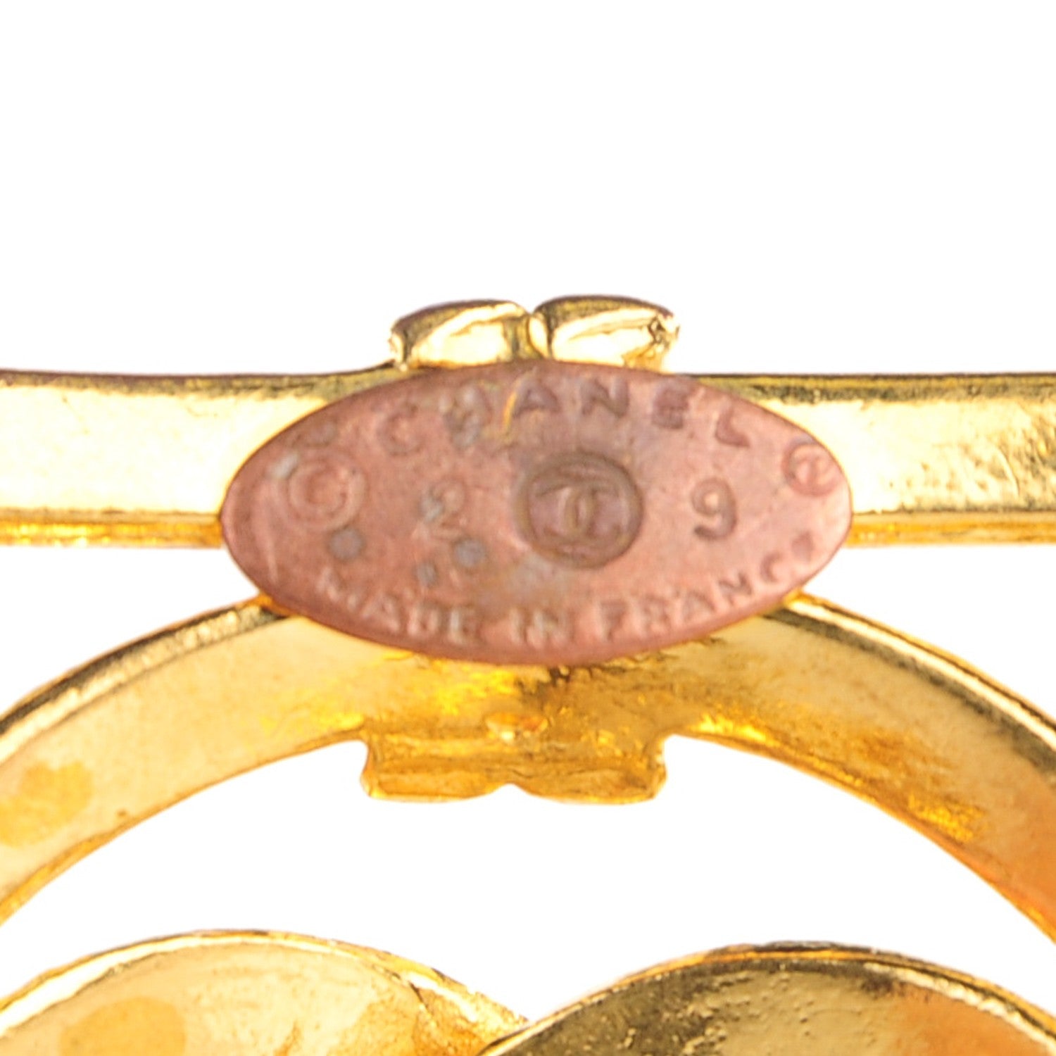 Chanel CC Square Bracelet Gold 4 of 4