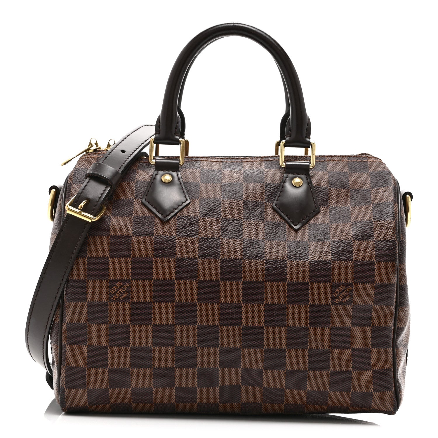 Louis Vuitton Damier Ebene Speedy Bandouliere 25 1 of 10