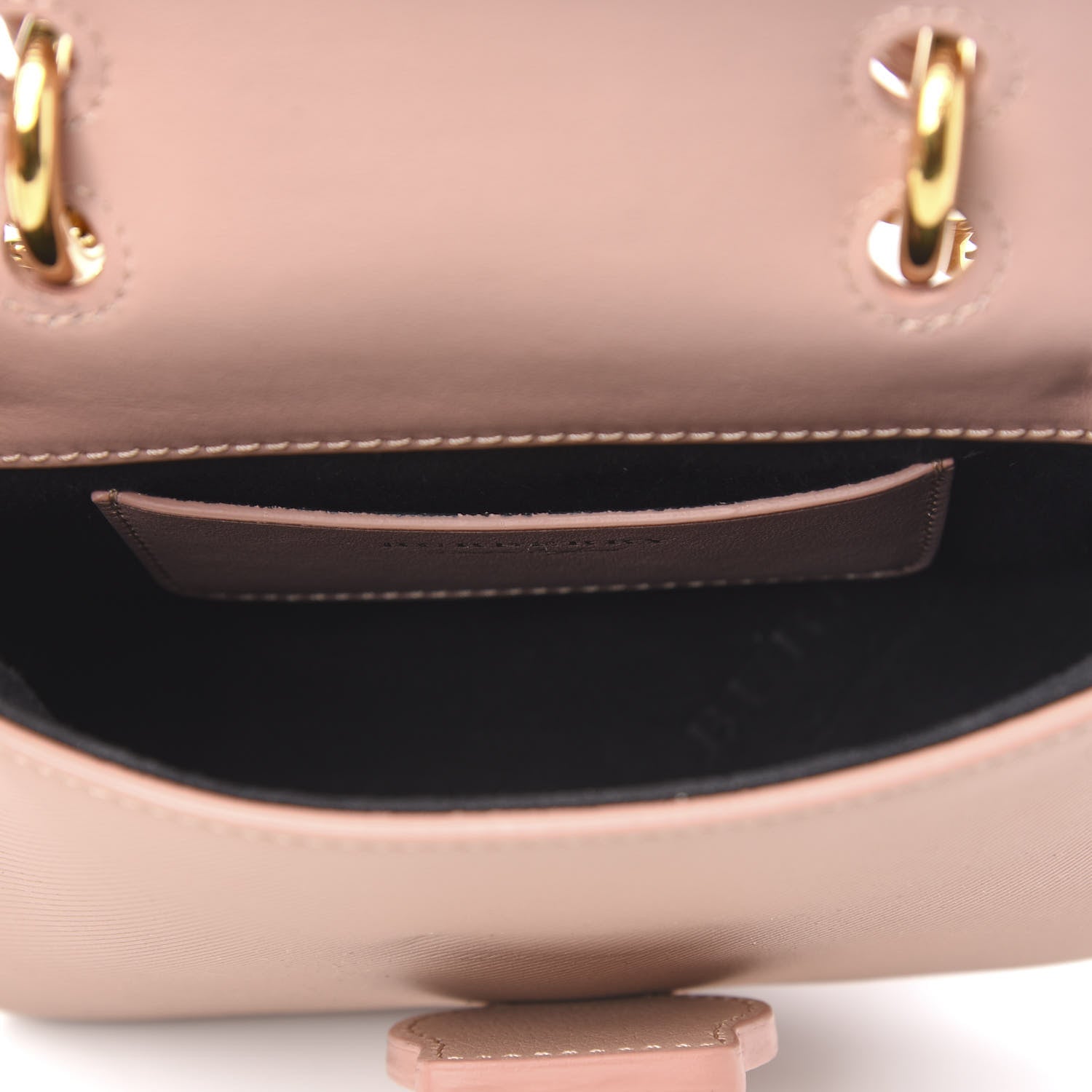 Burberry Trench Calfskin Mini DK88 Top Handle Bag Light Pink 6 of 11
