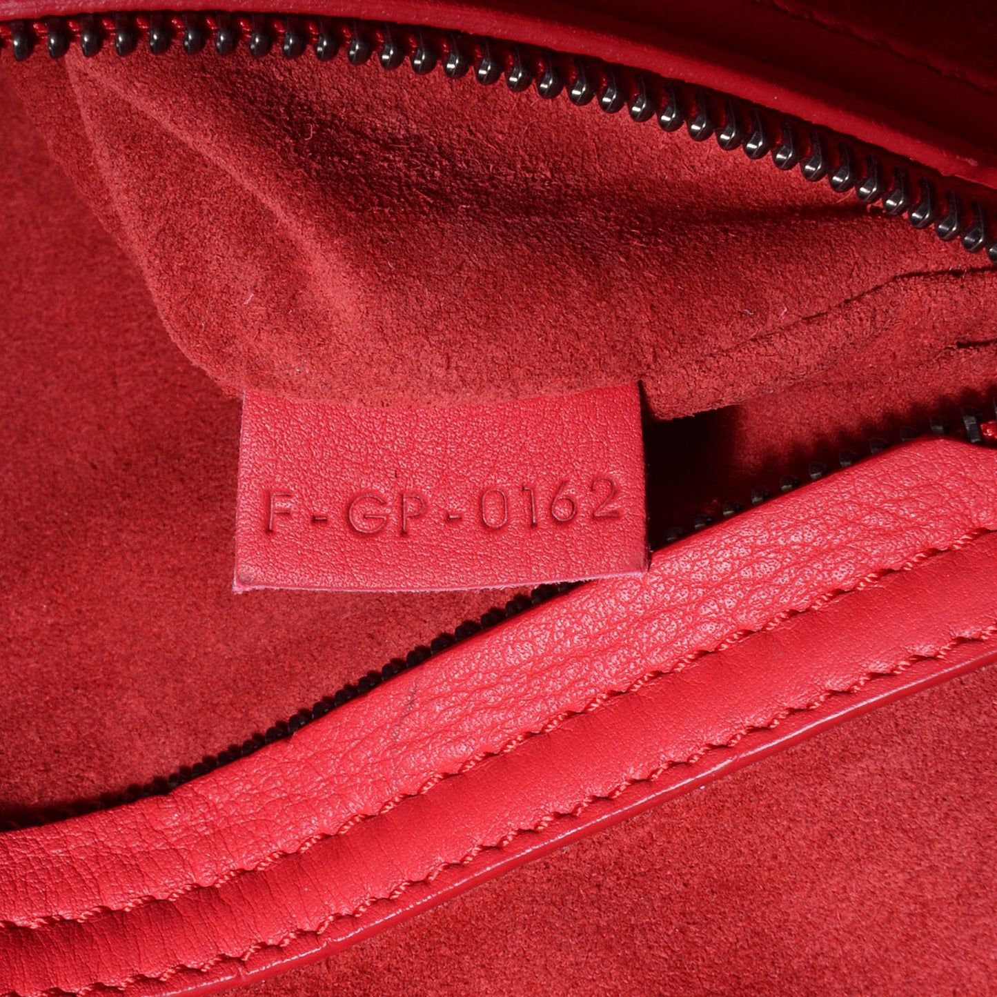 Supple Calfskin Large Phantom Luggage Coquelicot