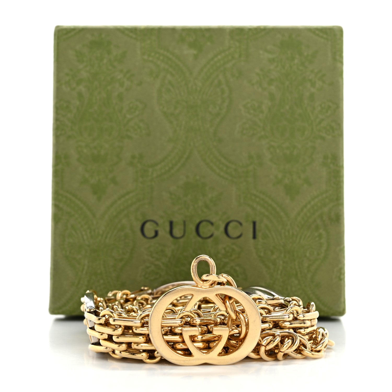 Gucci Chain GG Belt Gold 5 of 5