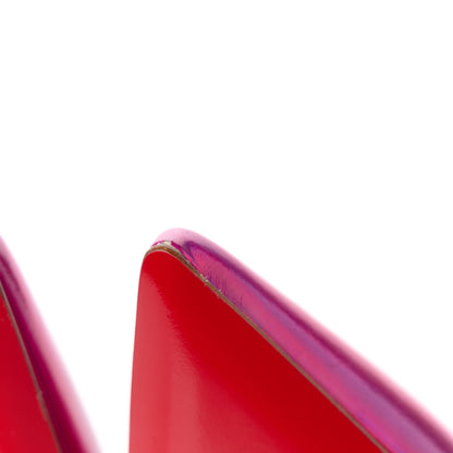 Christian Louboutin Metallic Patent Psychic So Kate 100 Pumps 39 Fuxia 6 of 9
