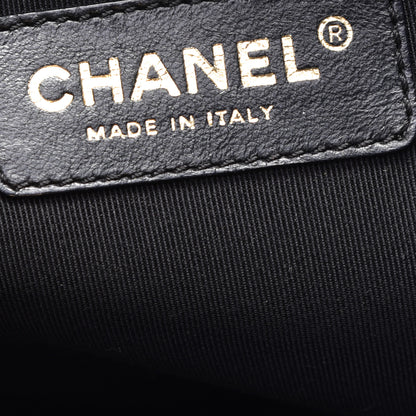 Chanel Calfskin Cerf Executive Shopper Tote Black 6 of 11