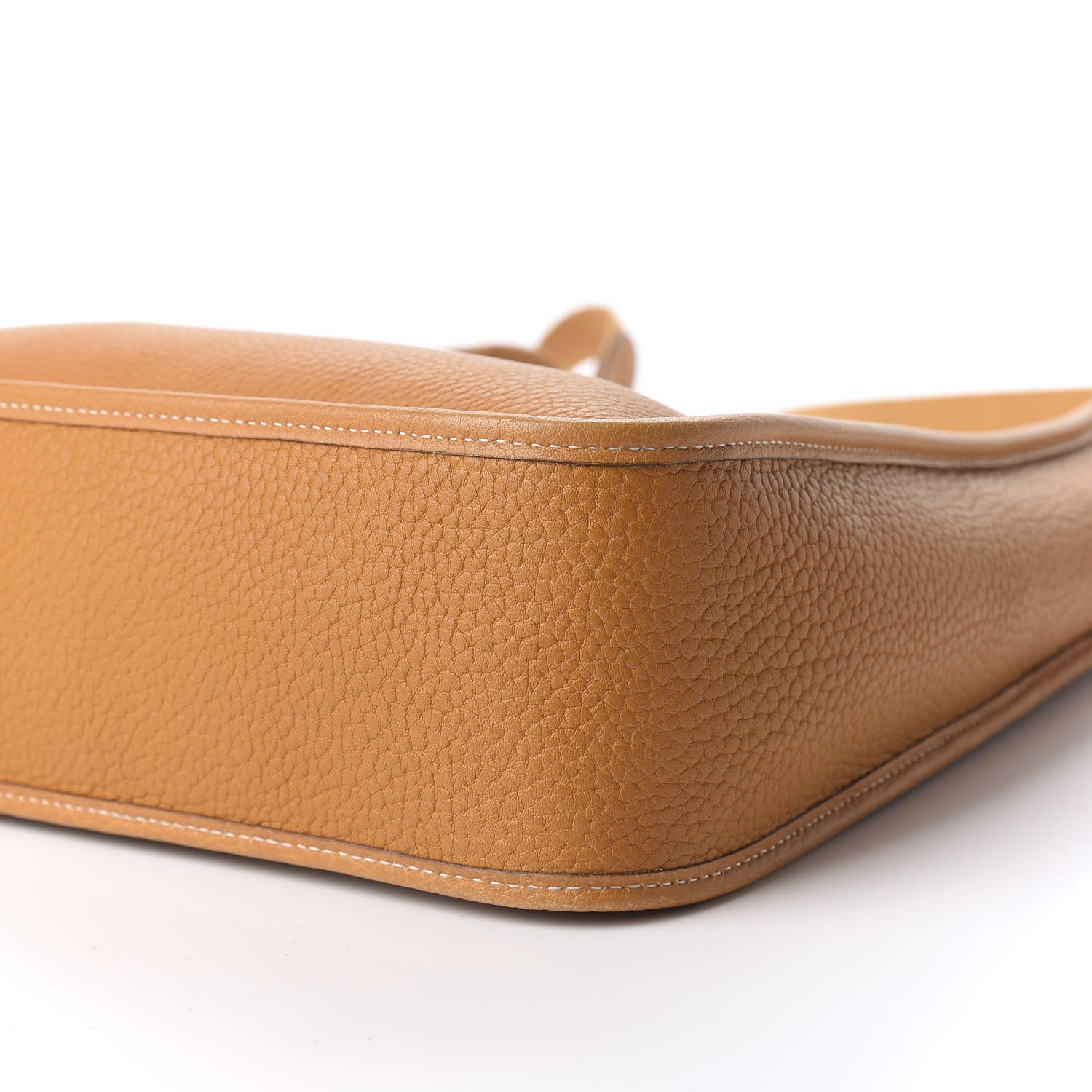 Hermes Taurillon Clemence Vespa GM Natural Sable 6 of 9