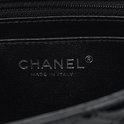 Chanel Patent Calfskin Quilted Mini Rectangular Flap Black 6 of 10