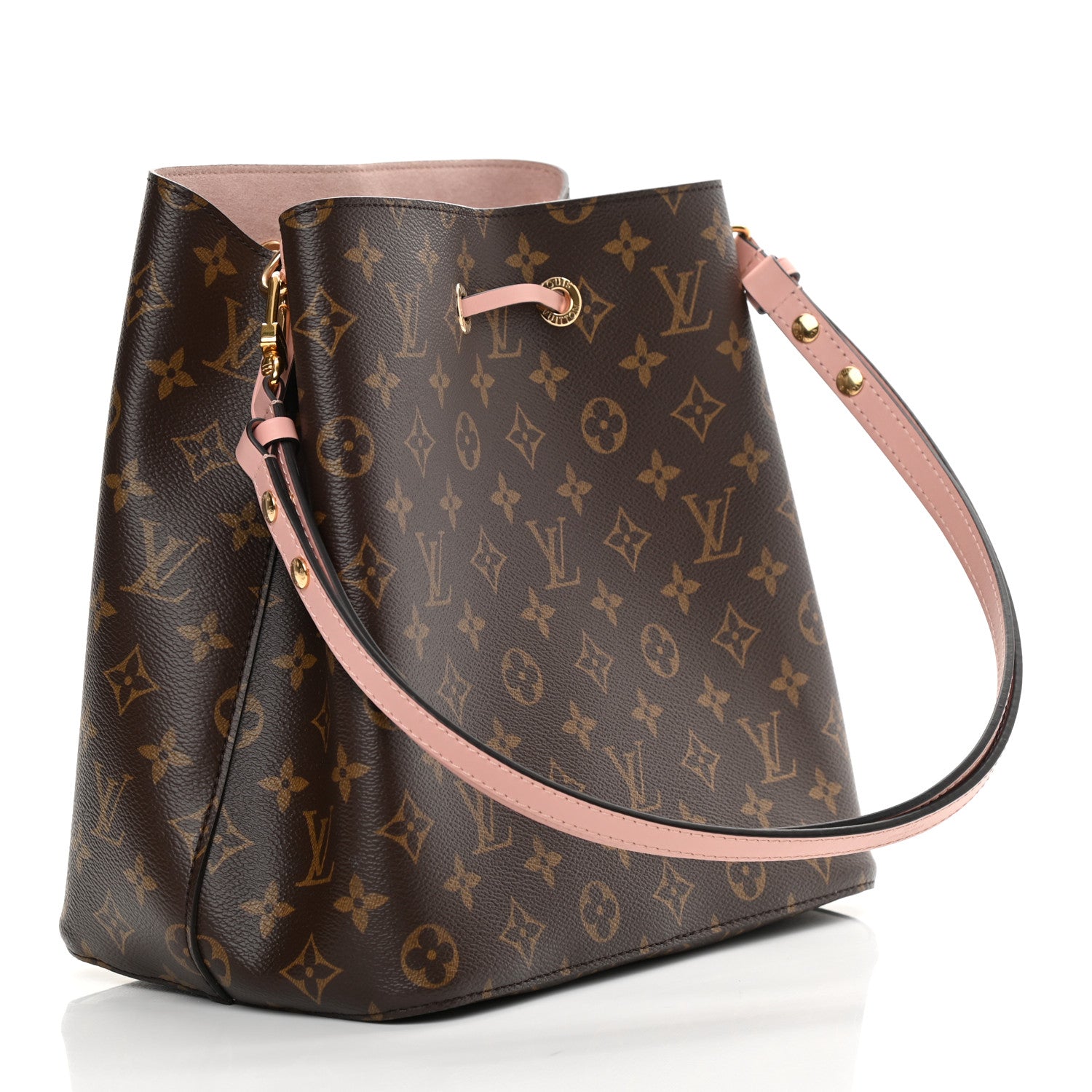 Louis Vuitton Monogram Neonoe MM Rose Poudre 3 of 11