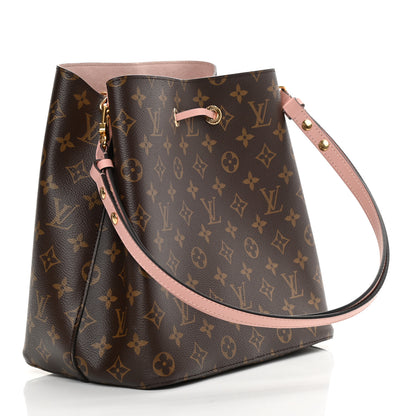Louis Vuitton Monogram Neonoe MM Rose Poudre 3 of 11