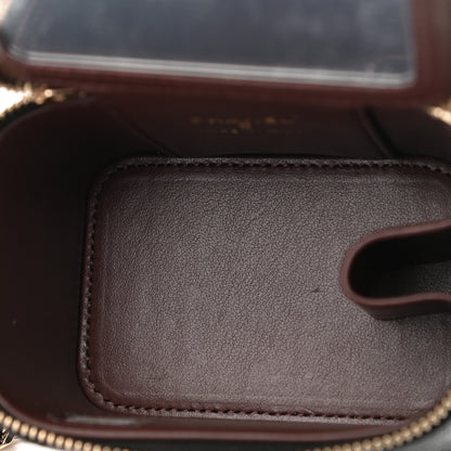 Chanel Caviar Quilted Mini Vanity Case With Chain Black 5 of 12