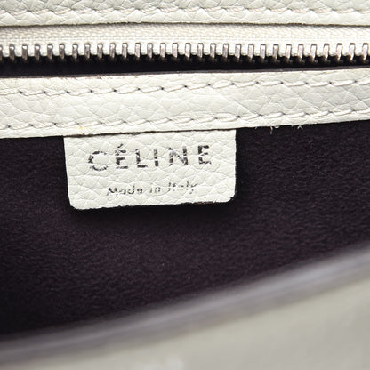 Celine Drummed Calfskin Nano Luggage Lune 7 of 18