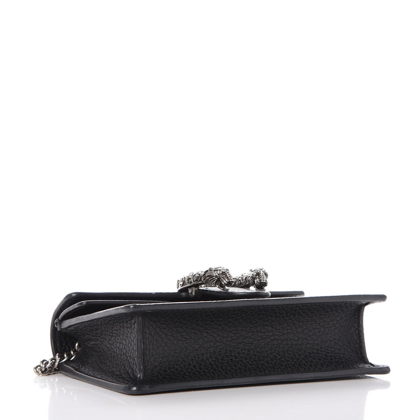 Calfskin Super Mini Dionysus Shoulder Bag Black