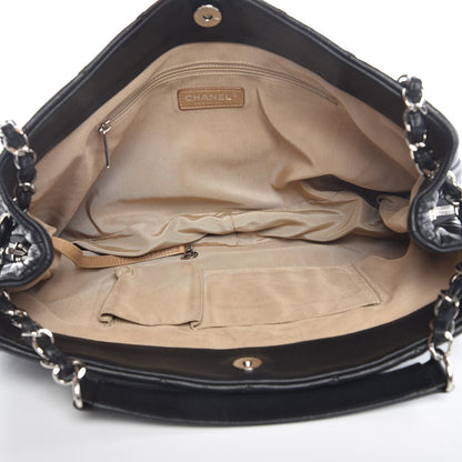 Chanel Caviar Quilted Expandable Zip Shoulder Bag Black 7 of 10