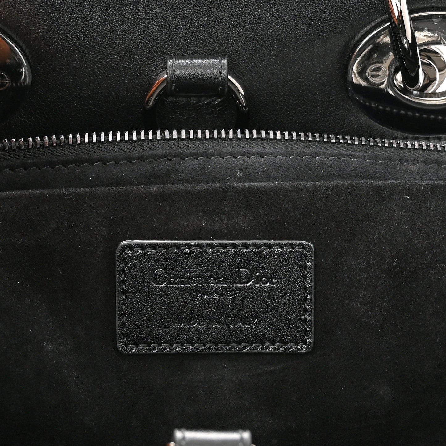 Lambskin Cannage The Lady 95.22 Black