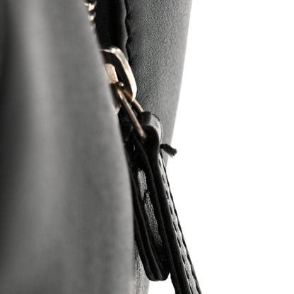 Chanel Calfskin CC Chevron All Day Long Boston Black 11 of 11