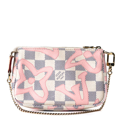 Louis Vuitton Damier Azur Tahitienne Mini Pochette Accessories 1 of 7