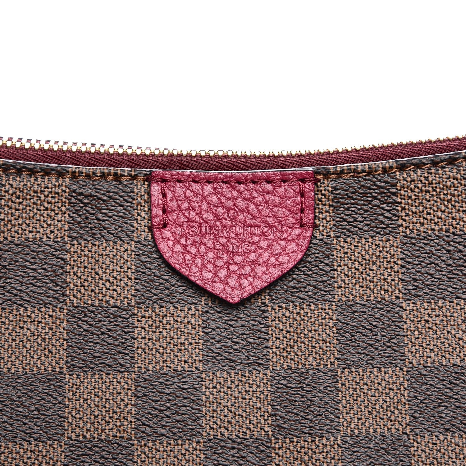 Louis Vuitton Damier Ebene Hyde Park Fuchsia 9 of 9