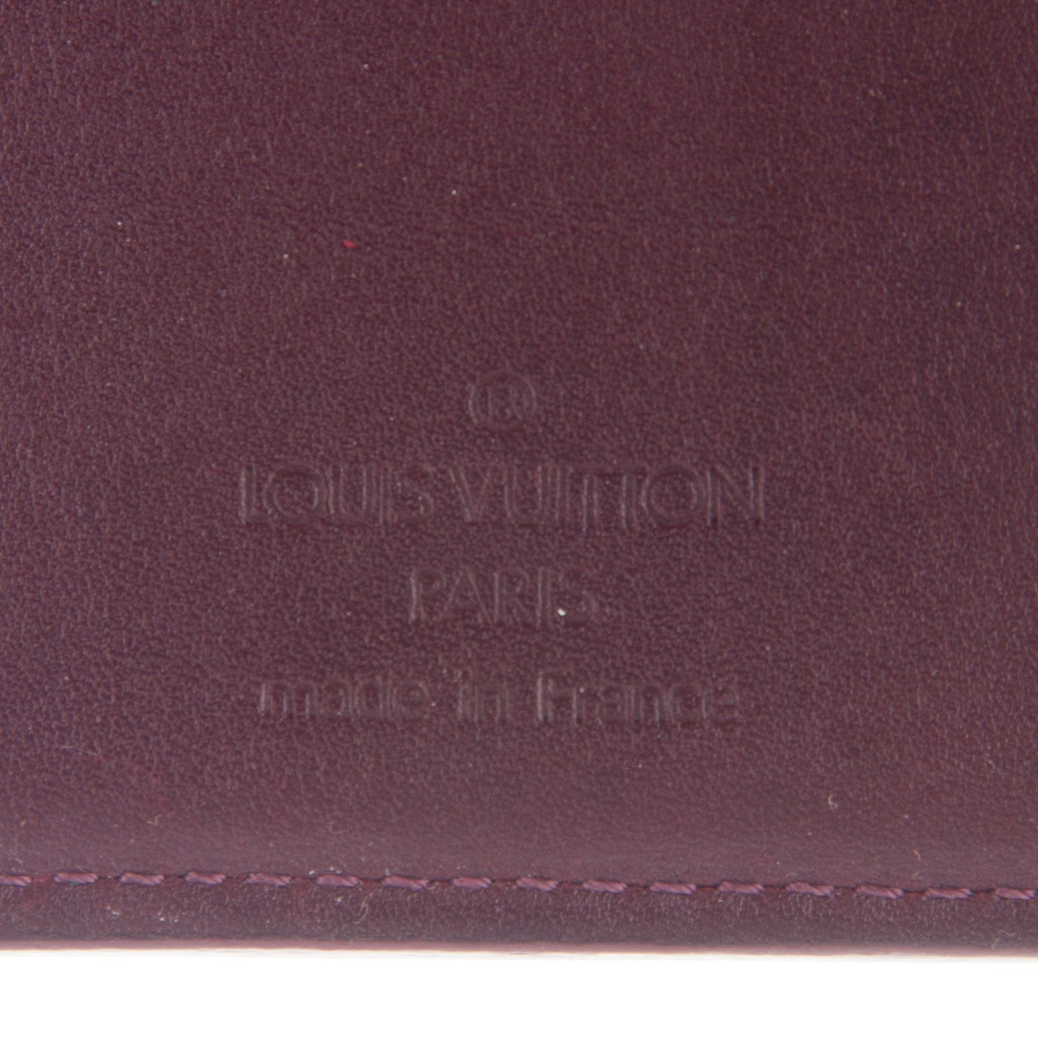 Louis Vuitton Vernis French Purse Wallet Violet 6 of 6