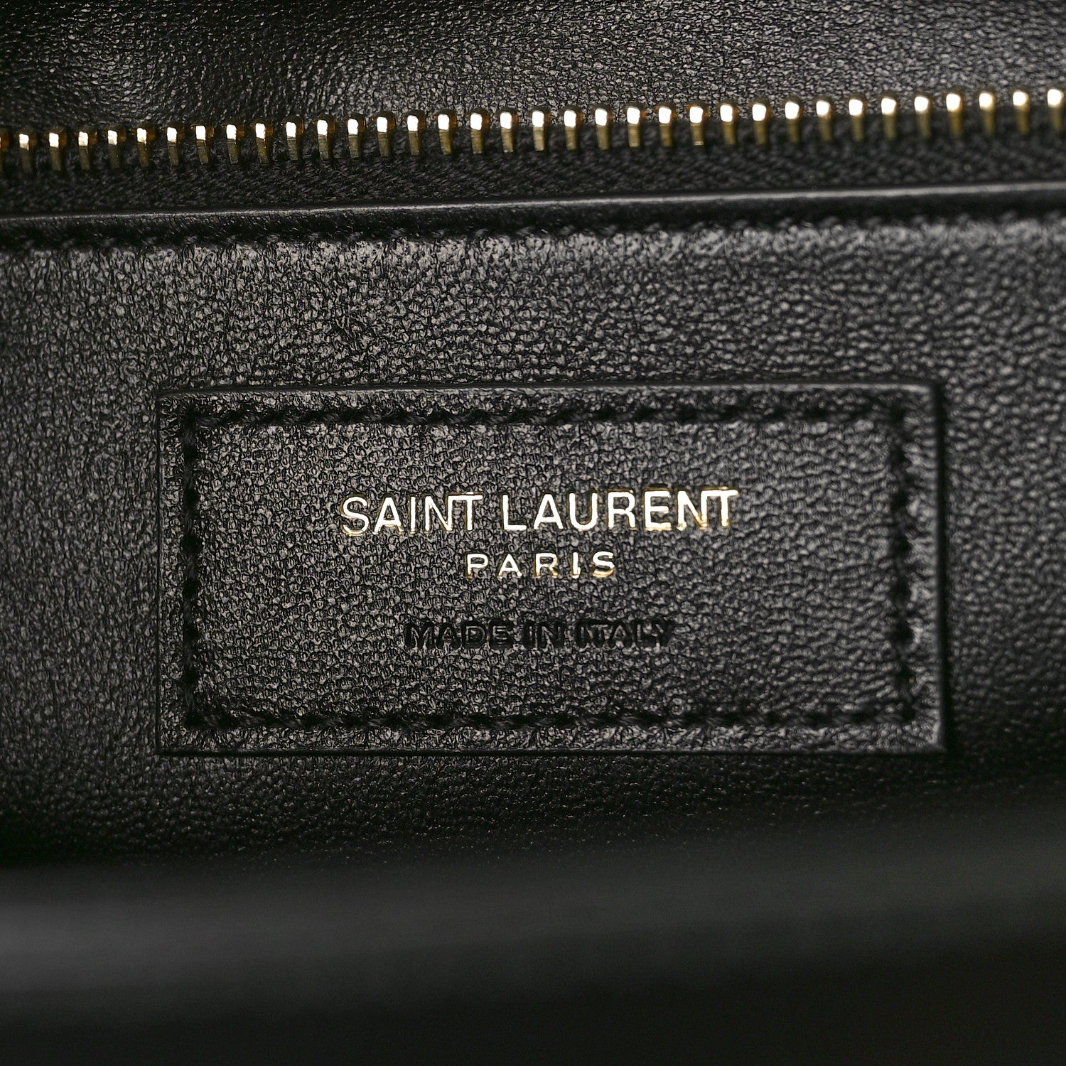 Saint Laurent Smooth Calfskin Manhattan Top Handle Black 6 of 11