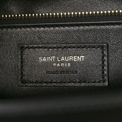 Saint Laurent Smooth Calfskin Manhattan Top Handle Black 6 of 11