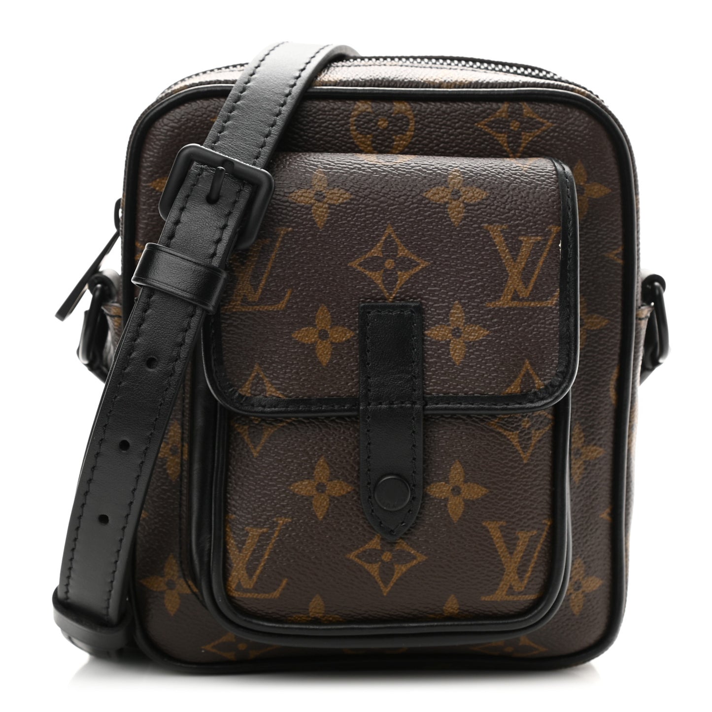 Monogram Macassar Christopher Wearable Wallet