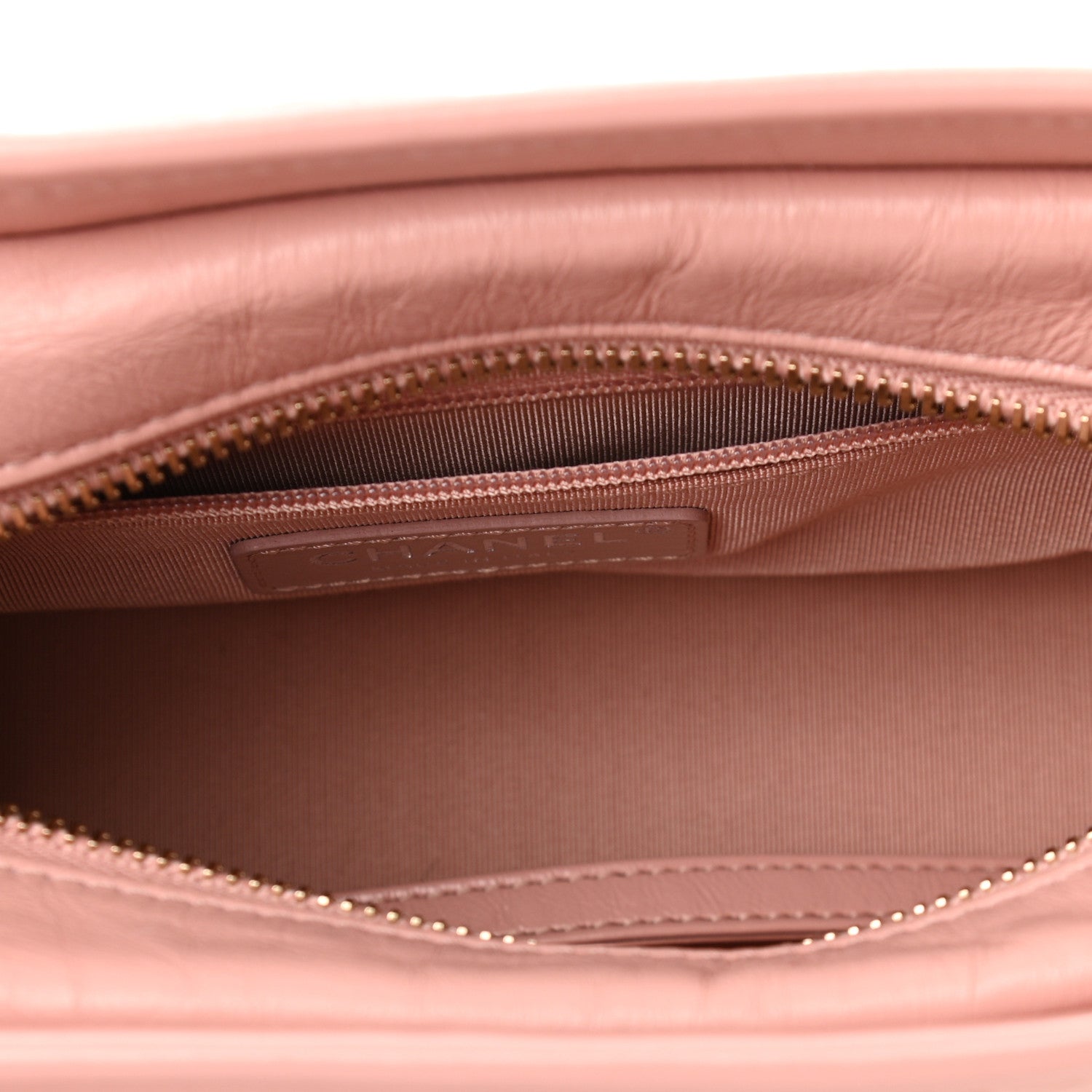 Chanel Aged Calfskin Quilted Small Gabrielle Hobo Light Pink 5 of 11