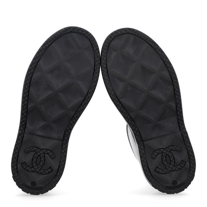 Chanel Caoutchouk CC High Boots 39 Black 7 of 11