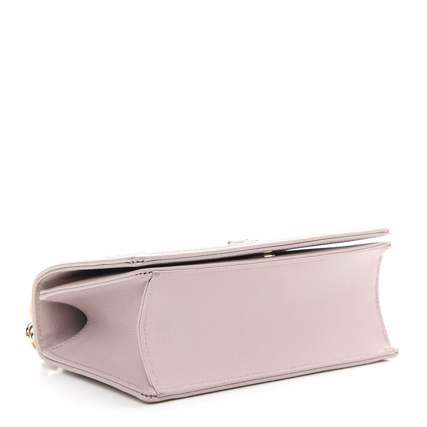 Grained Calfskin Small Diorama Flap Bag Rose Poudre