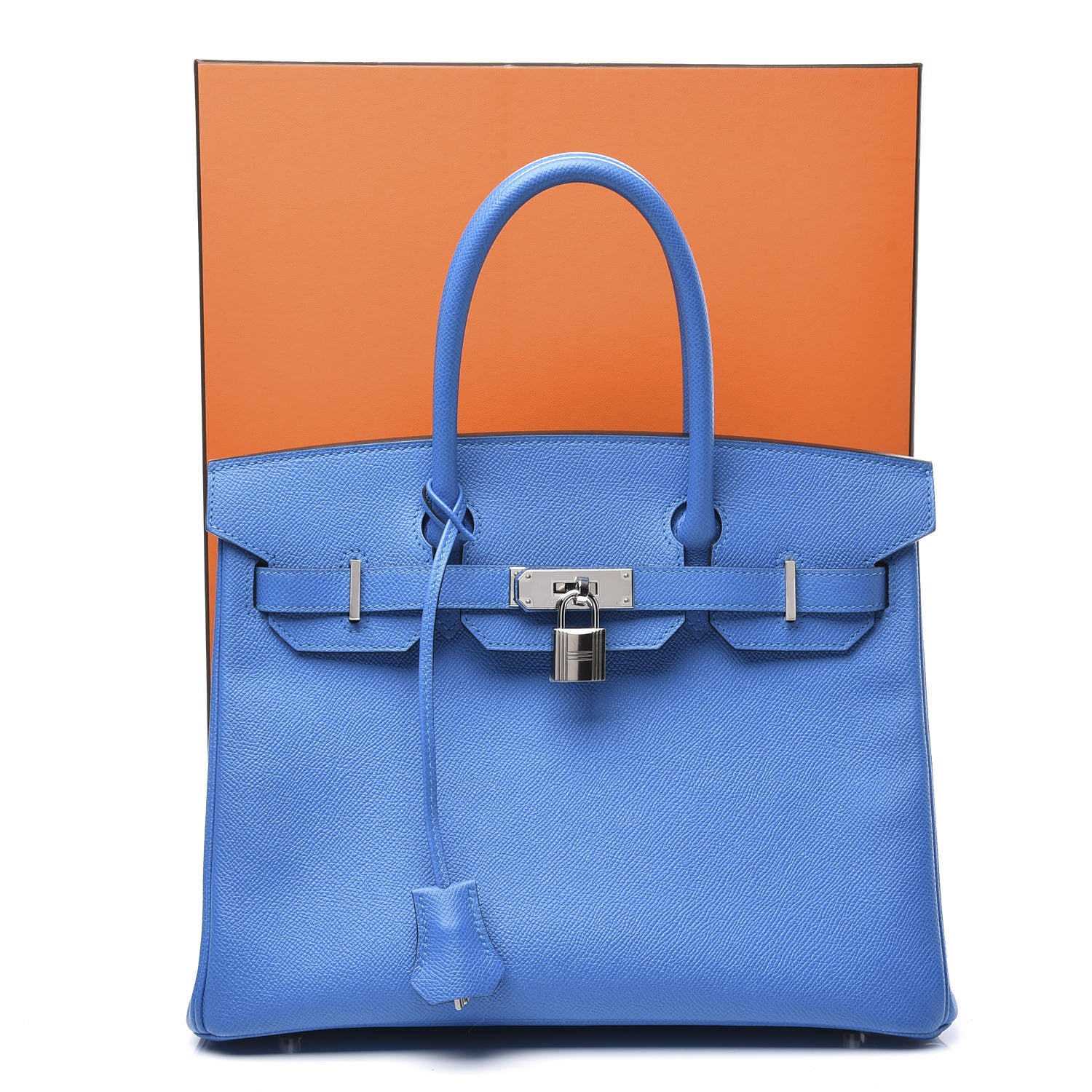 Hermes Epsom Birkin 30 Bleu Zanzibar 16 of 16
