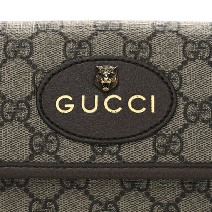 Gucci GG Supreme Monogram Neo Vintage Web Belt Bag Brown 8 of 10