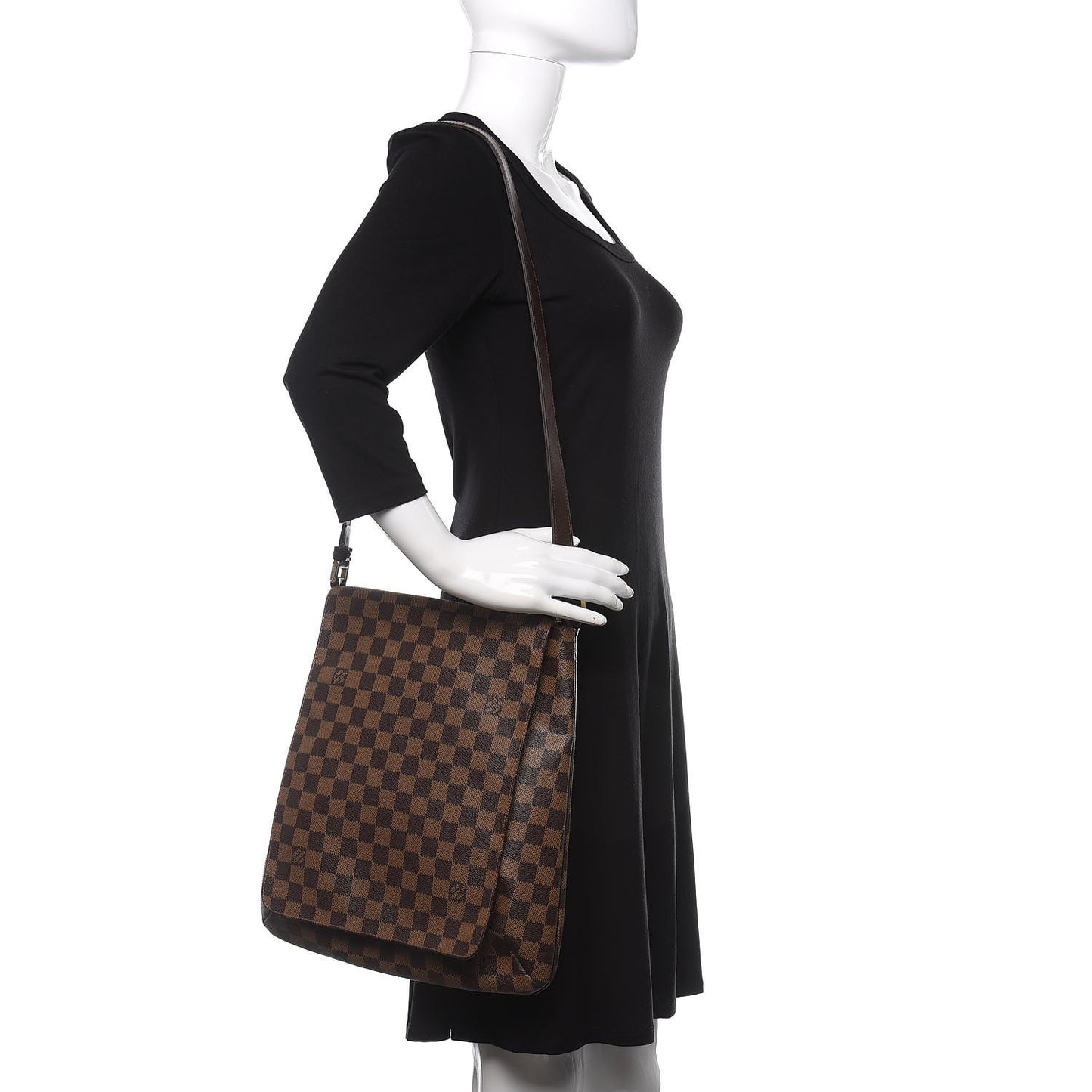 Damier Ebene Musette GM